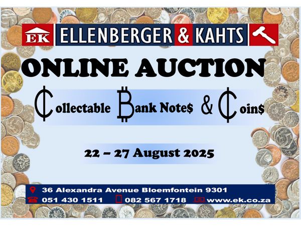 ONLINE AUCTION - COLLECTIBLE BANKNOTES & COINS #13
